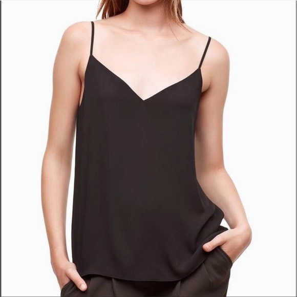 Aritzia x Babaton Black Everly Cami - Picture 1 of 3